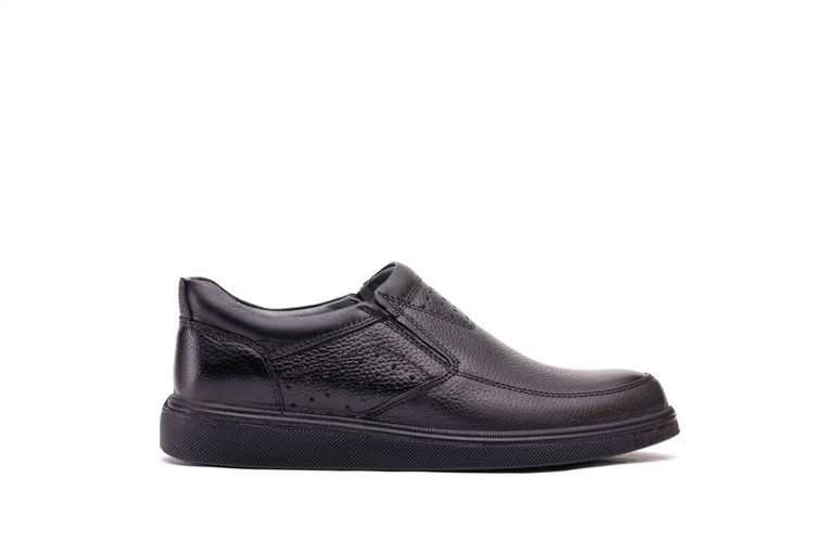 کفش روزانه چرم تبریز ساتراپ بی بند زیره تزریق
